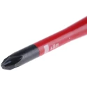 Wiha Insulated Screwdriver PH2 Tip 100 mm Blade VDE/1000V Approved Bi-Material Handle 218mm Overall 35394