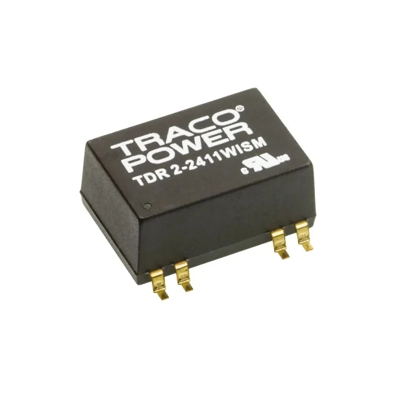 TRACOPOWER TDR 2-2411WISM DC/DC Converter 5V DC 400mA 36V DC Input 9V Input 2W Surface Mount 85°C Max Temperature