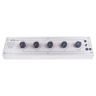 ELC Capacitance Decade Box Adjustable 100 pF to 1 μF 5 Decades, Accuracy ±2% DC 05