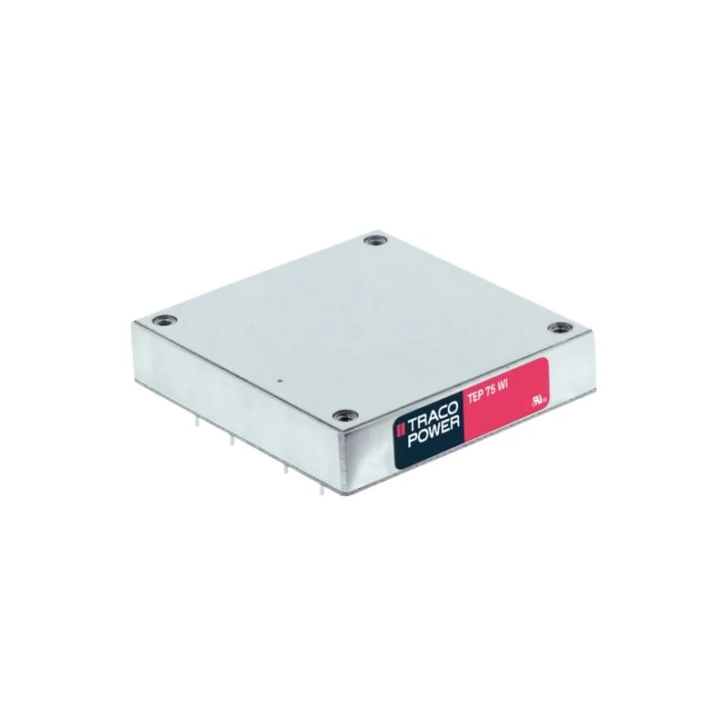 TRACOPOWER High Efficiency 75W Metal Case DC/DC Converter 24V 3.2A Input 18-75V 9-Pin Through Hole TEP 75-4815WI
