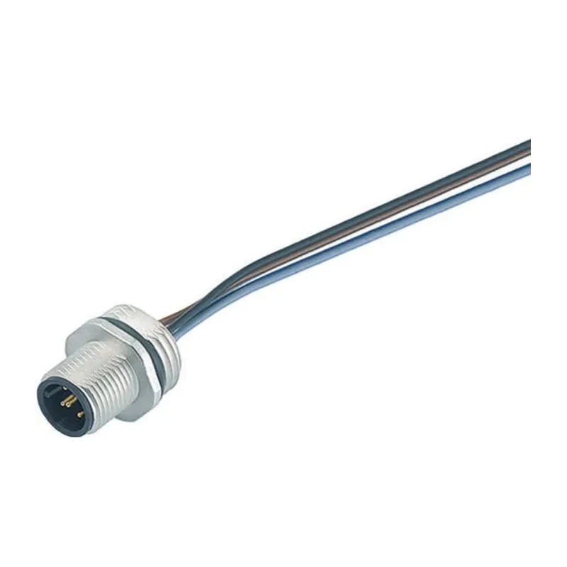 binder Sensor Actuator Cable Male 4 Way M12 to Unterminated 5 Way Free End, 200mm 09-3441-00-05