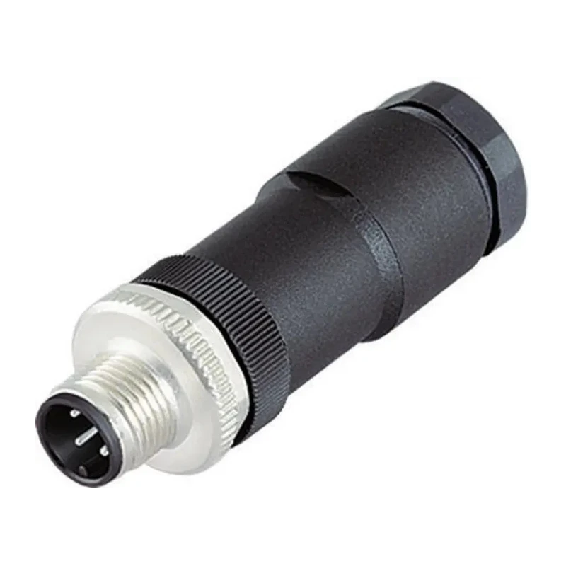 binder Industrial Circular Connector Cable Mount 8 Contacts Socket Male M12 IP67 713 Series 99-0487-186-08