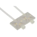 HellermannTyton Cable Tie Assembly 200 mm x 5.4 mm Natural Polyamide 66 156-00654 T50RMB4A-PA66-NA
