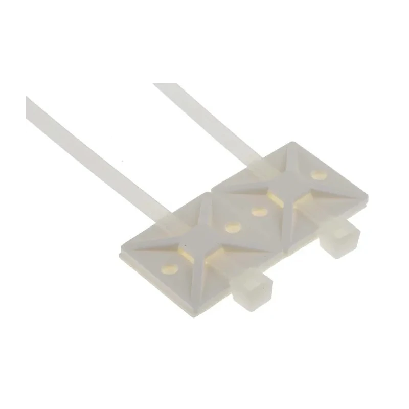 HellermannTyton Cable Tie Assembly 200 mm x 5.4 mm Natural Polyamide 66 156-00654 T50RMB4A-PA66-NA