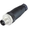 binder Circular Connector 3 Contacts Cable M12 Connector Plug Male IP67 713 Series 99-0429-158-04