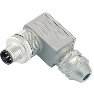 binder Circular Connector 5 Contacts Cable M12 Socket Male IP67 713 Series 99-1437-822-05