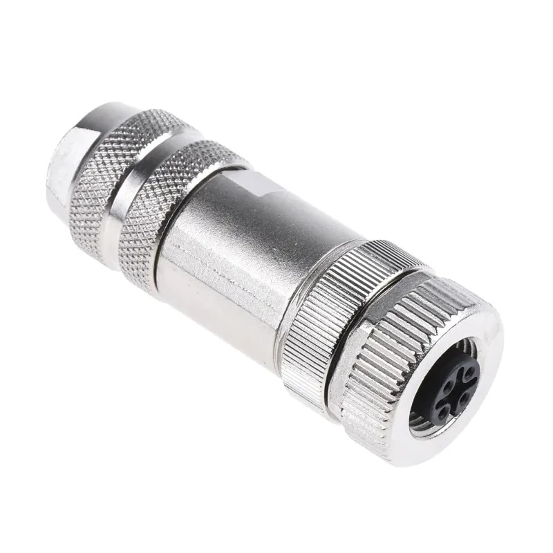 binder Circular Connector, 5 Contacts, Cable Mount, M12 12 mm, 4A Current, Plug Female, IP67, Screw Clamp 99-1436-812-05