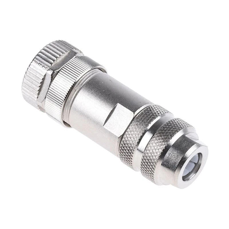 binder Circular Connector, 5 Contacts, Cable Mount, M12 12 mm, 4A Current, Plug Female, IP67, Screw Clamp 99-1436-812-05