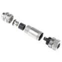 binder Circular Connector, 5 Contacts, Cable Mount, M12 12 mm, 4A Current, Plug Female, IP67, Screw Clamp 99-1436-812-05