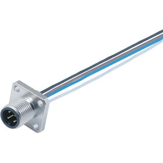 binder Sensor Actuator Cable Male 5 Way M12 to Unterminated Free End 200 mm 09-3443-00-05