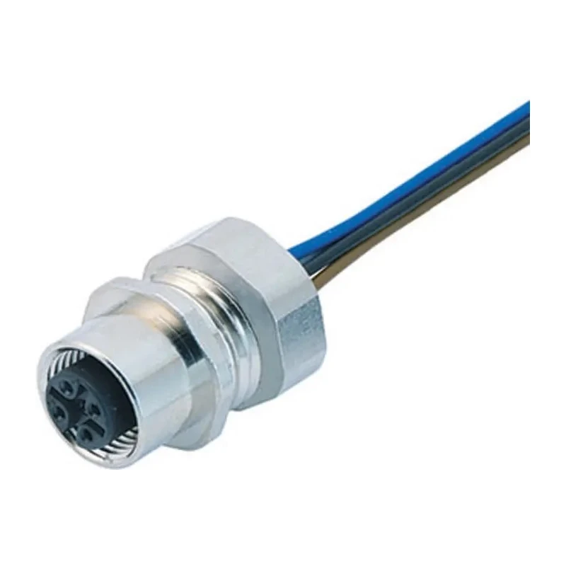binder Female 4 Way M12 to Unterminated Free End Sensor Actuator Cable 200 mm 250V IP68 09-3432-22-04