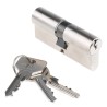 CISA Steel Euro Cylinder Lock 35 mm/35 mm, 3 Lock Pins, Drill Resistant 0G300.13.12SD1