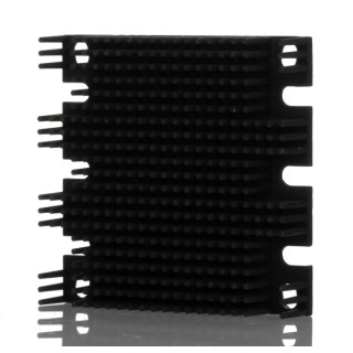 TRACOPOWER Aluminium Heatsink, Black Anodised Finish, Screw Mounting, Thermal Resistance 5.1°C/W 61 x 57.9 x 11.4 mm TEP-HS1