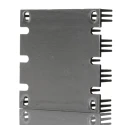 TRACOPOWER Aluminium Heatsink, Black Anodised Finish, Screw Mounting, Thermal Resistance 5.1°C/W 61 x 57.9 x 11.4 mm TEP-HS1