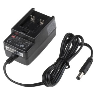 MEAN WELL Energy Saving AC/DC Adapter 264V AC Input 5V DC Output 2A Universal Plug GE12I05-P1J