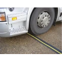 Vulcascot Temporary Traffic Calming Rubber Cable Cover 56 mm Inside Diameter, 1.5 m Length, Black Yellow 26101325