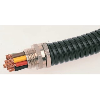 Adaptaflex Flexible Galvanised Steel Conduit with Polyvinyl Chloride Coating 12 mm Nominal 7TCA296020R0049 SP12/BL/25M