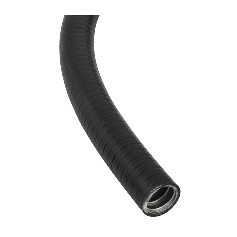 Adaptaflex Conduit 12 mm Nominal Diameter Polyvinyl Chloride Coated Galvanised Steel Black 10m SP12/BL/10M