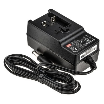 MEAN WELL AC/DC Adapter Type C 264V AC Maximum Output 1 A 24 V DC GE24I24-P1J