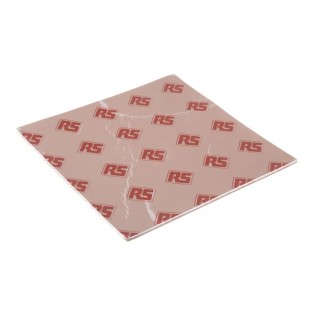RS PRO Self-Adhesive Thermal Interface Sheet 2.5 mm Thick 2.2 W/mK 150 mm x 150 mm 707-4613
