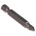 RS PRO Screwdriver Bit, 1/4 in Tip, PZ1 Tip, Pozidriv Drive Single Piece 603-895