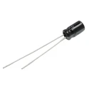 RS PRO Aluminium Radial Through Hole Capacitor 100nF 50V DC Polarized 7mm x 7mm 707-5648