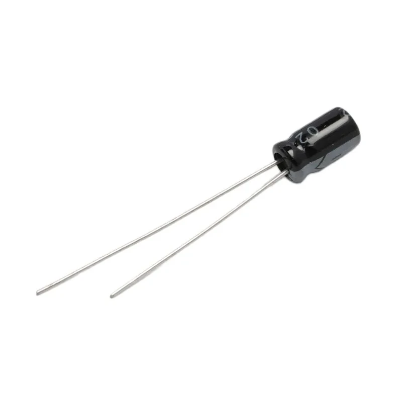 RS PRO Aluminium Radial Through Hole Capacitor 100nF 50V DC Polarized 7mm x 7mm 707-5648