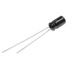 RS PRO Aluminium Radial Through Hole Capacitor 100nF 50V DC Polarized 7mm x 7mm 707-5648