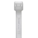 Thomas & Betts Non-Releasable White Polyamide 66 Cable Tie 375 mm x 7.6 mm Ty-Fast Series 7TAG054360R0282 TY400-120