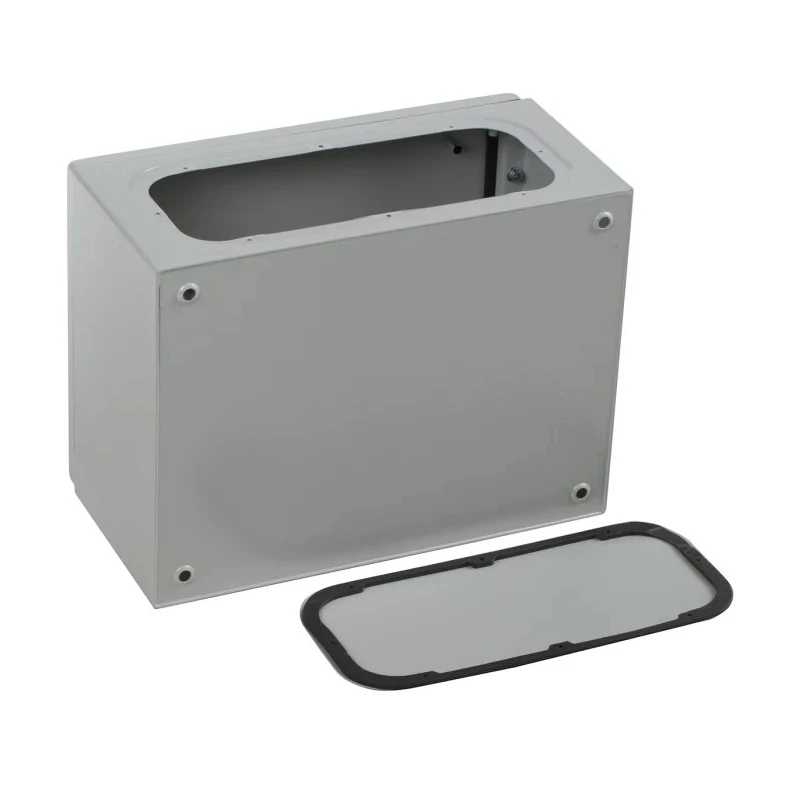 Schneider Electric Spacial CRN Series Steel Wall Box IP66, 300 mm x 400 mm x 200 mm NSYCRN34200