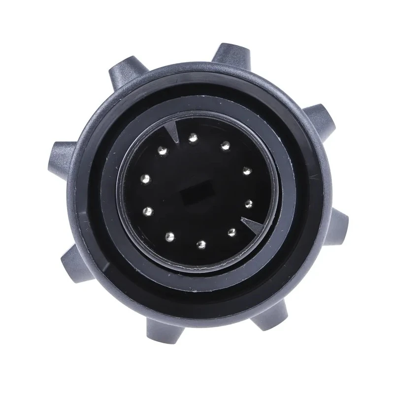Bulgin Circular Connector, 10 Contacts, Cable Mount, Standard Size, Male Plug, IP68 Rated, Threaded Mating EXP-0911/10/P