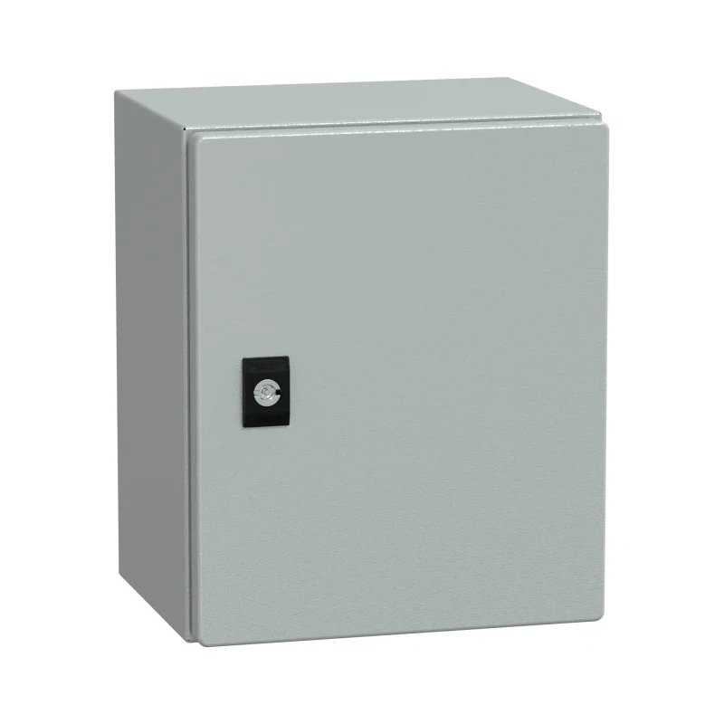 Schneider Electric Spacial CRN Series Steel Wall Box, IP66, 300 mm x 250 mm x 200 mm NSYCRN325200
