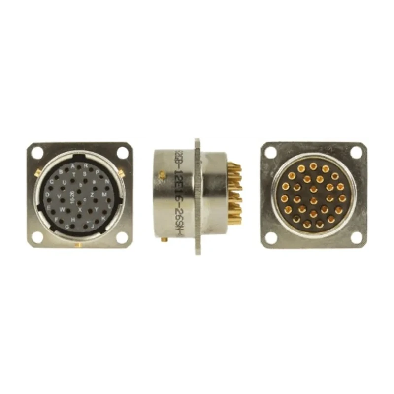 Amphenol Limited MIL Spec Circular Connector 26 Way Box Mount Female Nickel Iron Alloy 500, 700V ac 62GB-12E16-26SN(416)