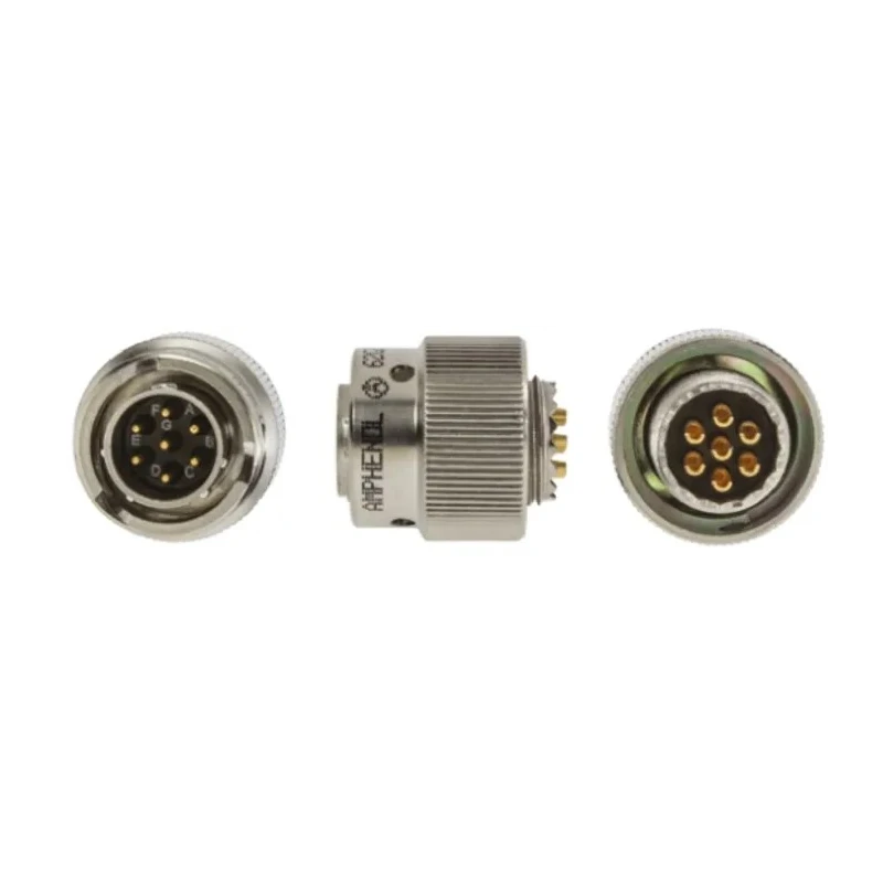 Amphenol Limited MIL Spec Circular Connector Nickel Iron Alloy Straight 7 Way Cable Male Contacts Shell 62GB-56T10-07PN(416)