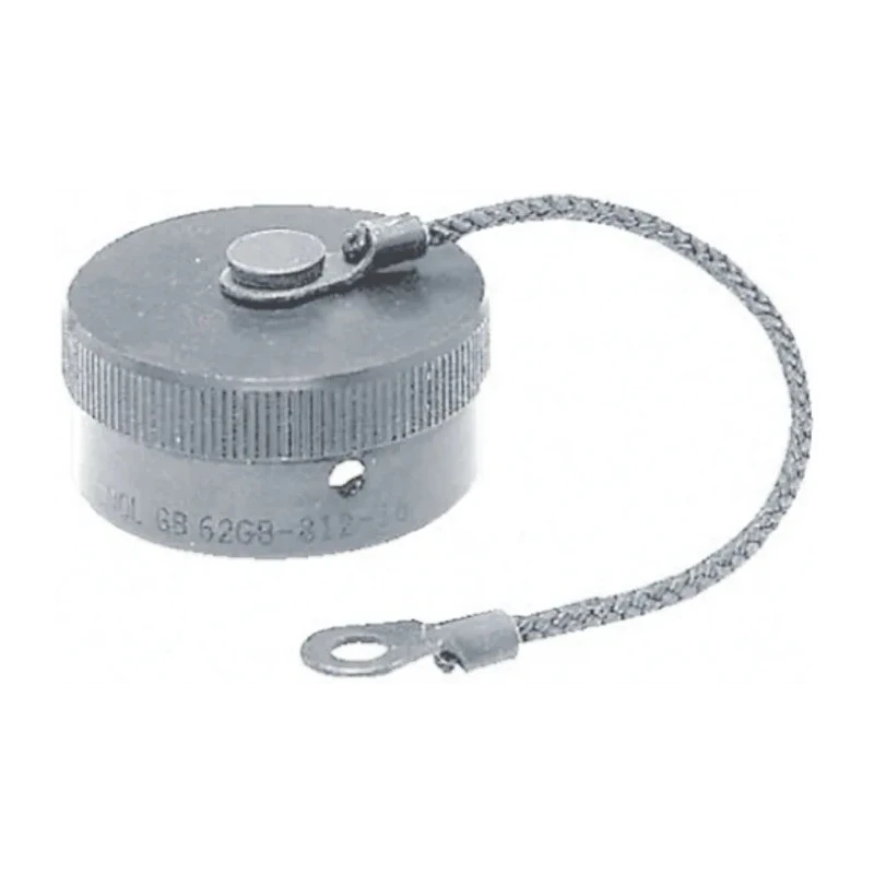 Amphenol Limited 1070 MIL-DTL-26482 Male Dust Cap, Shell Size 10, Nickel Finish, Aluminium 62GB-1070-10(416)