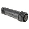Bulgin Circular Connector Cable Socket, 10 Contacts, Standard Size, Female Contact, IP68 Rated, Threaded EXP-0921/10/S