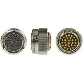Amphenol Limited MIL Spec Circular Connector 26 Contacts, 700V, Nickel Iron Alloy Contacts, Straight 62GB-56T16-26SN(416)