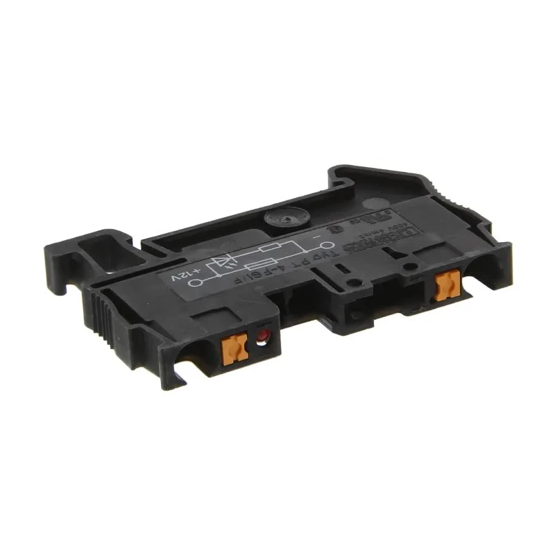 Phoenix Contact Fuse Modular Terminal Block 12V, 10A Current Rating, Push-in Termination PT 4-FSI/F-LED 3208951