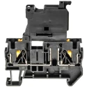 Phoenix Contact Fuse Modular DIN Rail Terminal Block PT 4-HESILA 250 (5X20) Black 250V 6.3A Push-In Termination 3211907