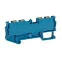Phoenix Contact PT 4-QUATTRO BU Series Feed Through Terminal Block Blue 0.2mm² to 6 mm² 1-Level Push-in ATEX 3211802