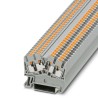 Phoenix Contact Feed Through Terminal Block PTS 2.5-QUATTRO Series, Grey, 0.14mm² to 4 mm², 1-Level, Push-in, 24A 3211993