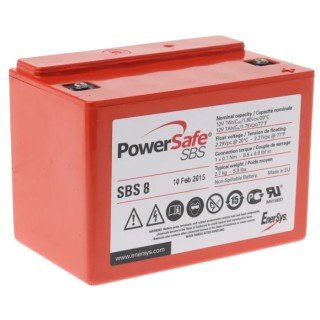 Enersys Sealed Lead Acid Battery 12 V 7 Ah Pure Lead Construction Flame Resistant Cyclic Application RSAMP3716
