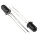 Vishay 30 Degree Infrared Phototransistor, Through Hole 2-Pin 5 mm (T-1 3/4) Package BPV11F
