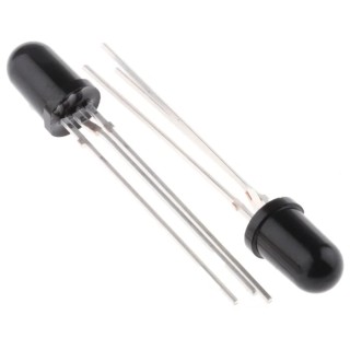 Vishay 30 Degree Infrared Phototransistor, Through Hole 2-Pin 5 mm (T-1 3/4) Package BPV11F