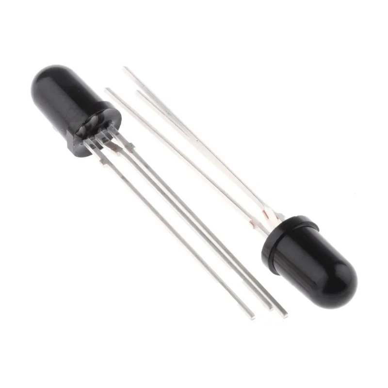 Vishay 30 Degree Infrared Phototransistor, Through Hole 2-Pin 5 mm (T-1 3/4) Package BPV11F