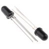Vishay 30 Degree Infrared Phototransistor, Through Hole 2-Pin 5 mm (T-1 3/4) Package BPV11F