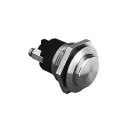 Bulgin MP0037 Series Push Button Switch Momentary Panel Mount SPST IP68 Rated 50 V DC/AC MP0037