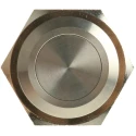 Bulgin Stainless Steel Momentary Push Button Switch, Panel Mount, 25.8 mm Cutout, SPST, IP66, 28V DC 250V AC, 5A MP0038