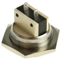 Bulgin Stainless Steel Momentary Push Button Switch, Panel Mount, 25.8 mm Cutout, SPST, IP66, 28V DC 250V AC, 5A MP0038