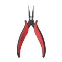 RS PRO Long Nose Plier Smooth Steel 160mm Overall Length, 32mm Jaw Length 606-529